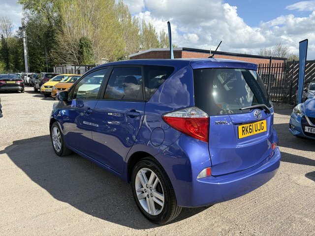 Toyota Verso-S 1.33 Dual Vvt-i T Spirit Mpv Eur Blue #3