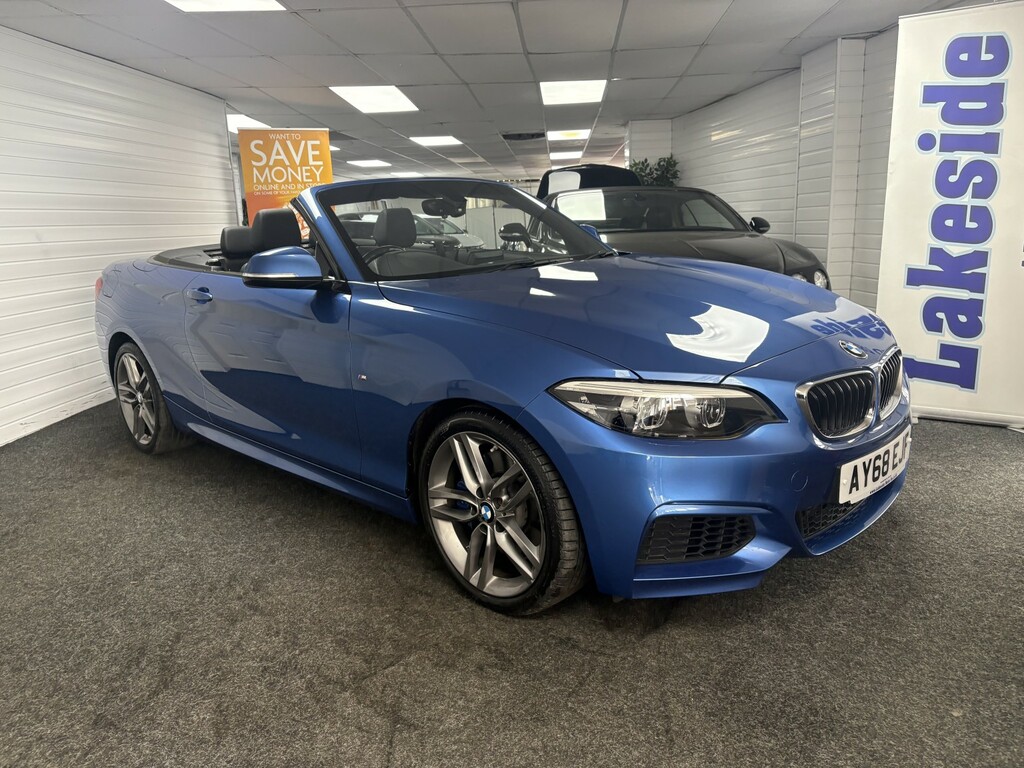 BMW 2 Series Convertible 1.5 218I M Sport Convertible Blue