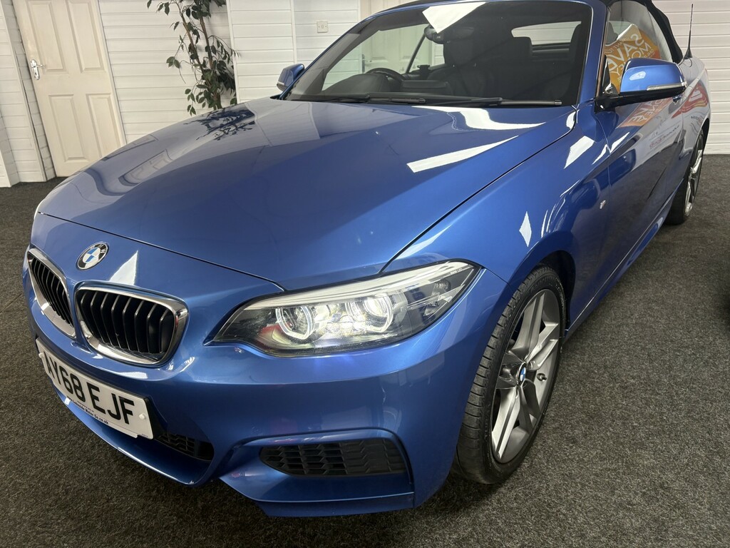 BMW 2 Series Convertible 1.5 218I M Sport Convertible Blue #5