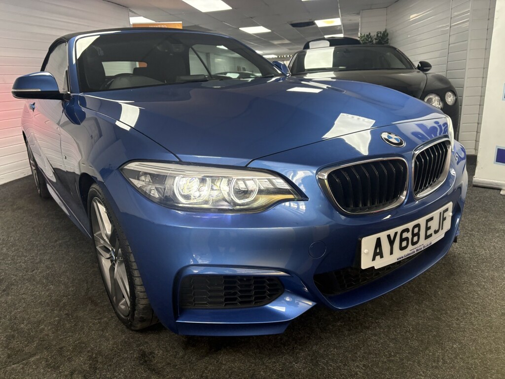 BMW 2 Series Convertible 1.5 218I M Sport Convertible Blue #6