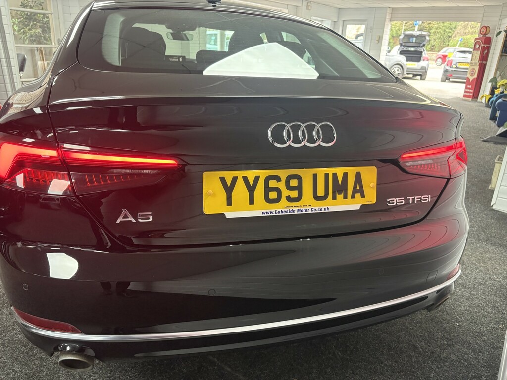 Audi A5 Hatchback 2.0 Tfsi 35 Sport YY69UMA Black #5
