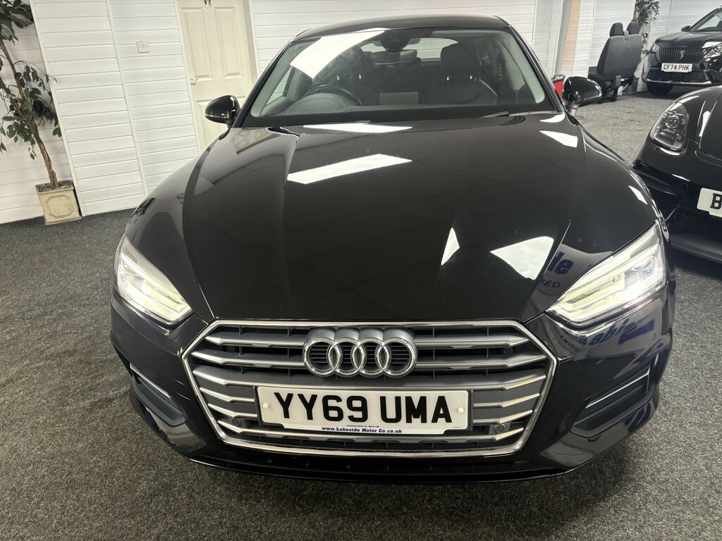 Audi A5 Hatchback 2.0 Tfsi 35 Sport YY69UMA Black #3