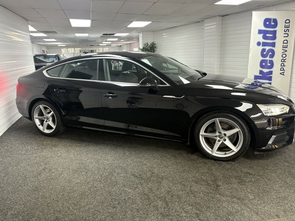 Audi A5 Hatchback 2.0 Tfsi 35 Sport YY69UMA Black #6