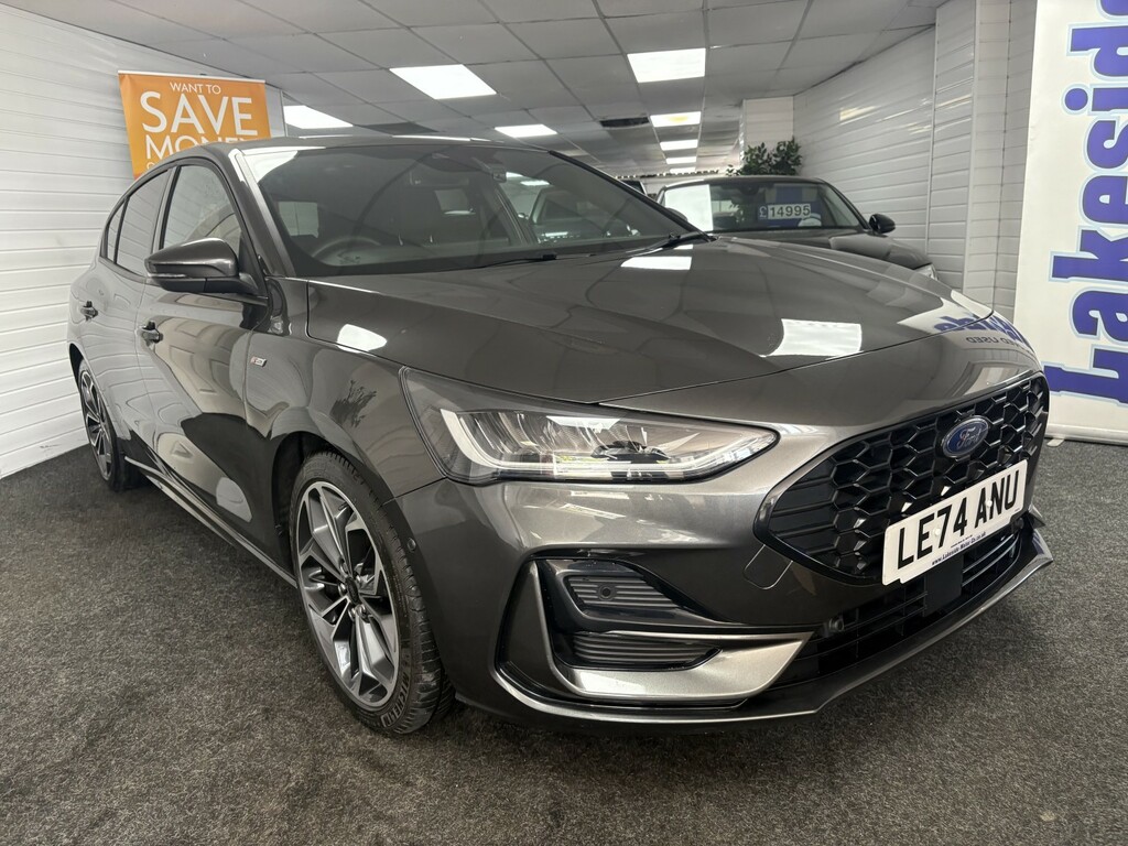 Ford Focus Hatchback 1.0 Focus St-line X 1.0L Ecoboost LE74ANU Grey #2