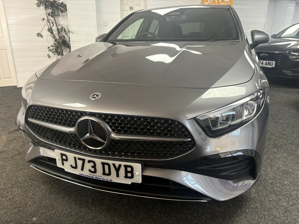 Mercedes-Benz A Class Hatchback 1.3 A180h Mhev Amg Line PJ73DYB Grey #3