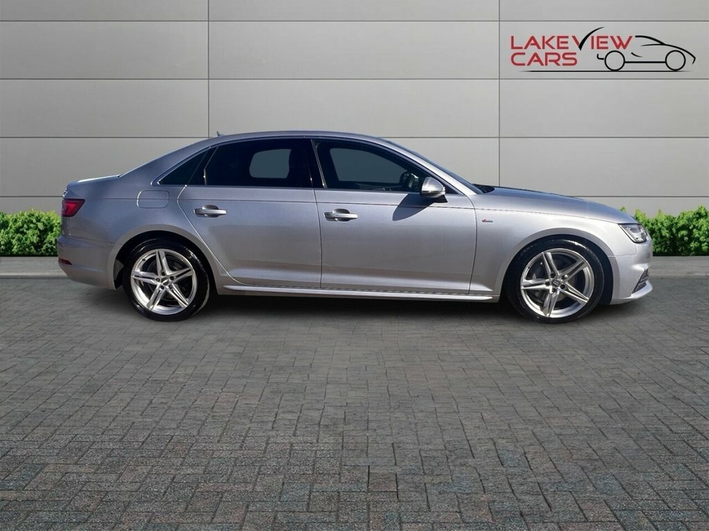 Audi A4 2L S Line Silver