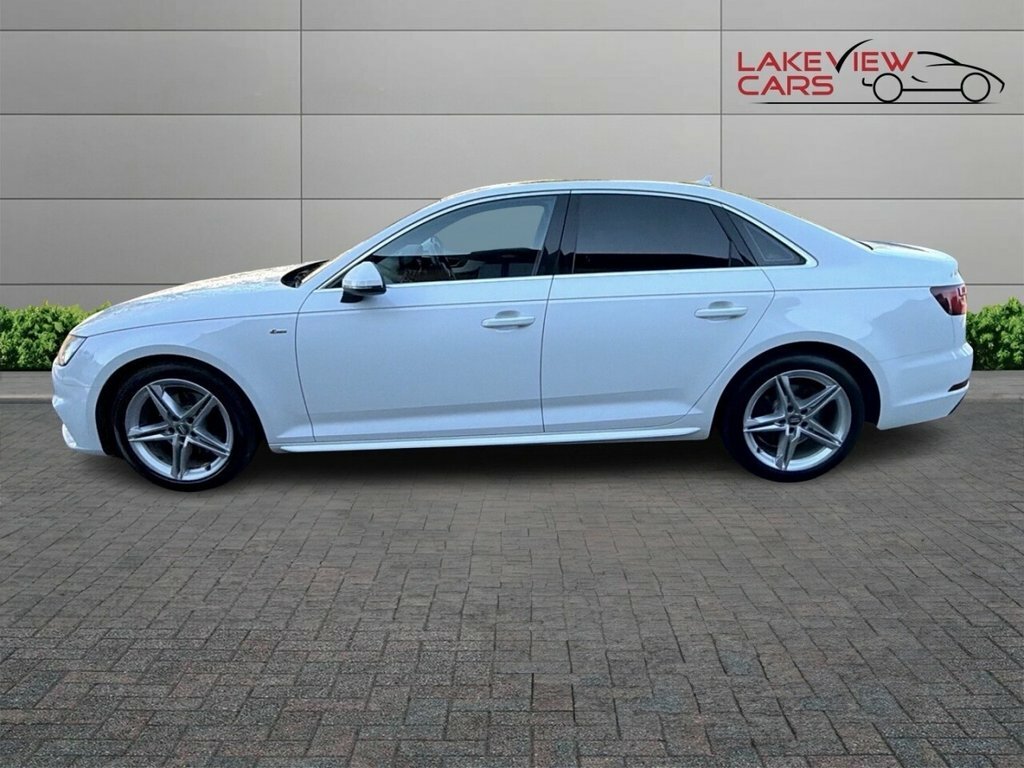 Audi A4 1.4L S Line RV67RVT White #4