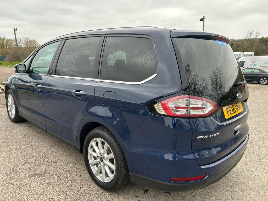 Ford Galaxy 2.0 Tdci Titanium X Powershift Euro 6 Ss RE16UHM Blue #4