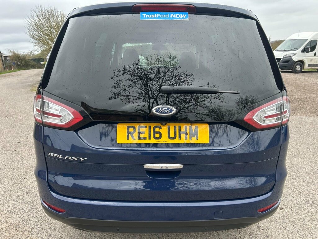 Ford Galaxy 2.0 Tdci Titanium X Powershift Euro 6 Ss RE16UHM Blue #6