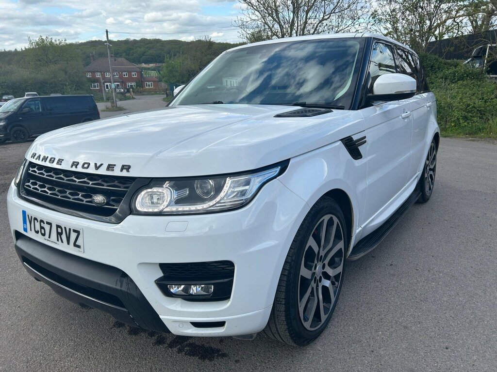 Land Rover Range Rover Sport 3.0 Sd V6 Hse 4Wd Euro 6 Ss YC67RVZ White #6