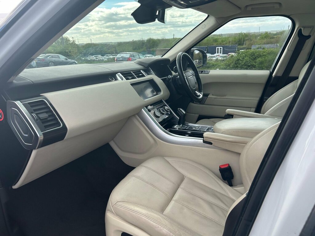 Land Rover Range Rover Sport 3.0 Sd V6 Hse 4Wd Euro 6 Ss YC67RVZ White #4