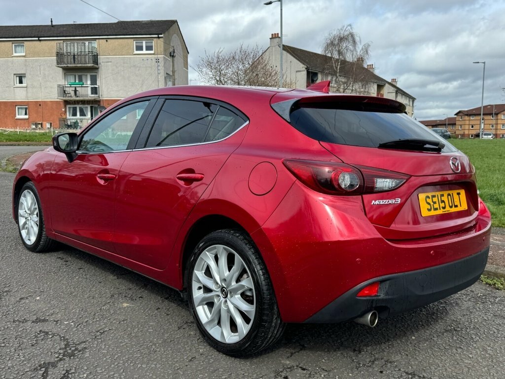 Mazda 3 2L Sport Nav SE15OLT Red #3
