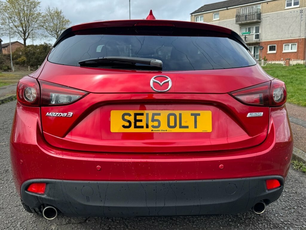 Mazda 3 2L Sport Nav SE15OLT Red #4