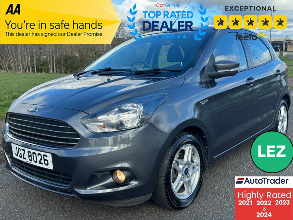 Ford KA+ 1.2L Zetec JGZ8026 Grey