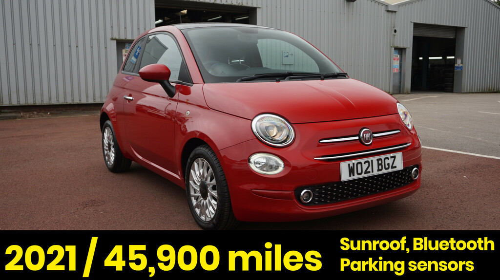 Fiat 500 1.0 Mhev Lounge Red