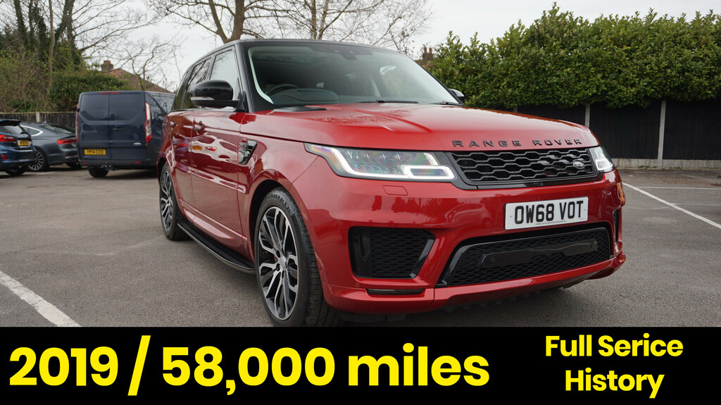 Land Rover Range Rover Sport 2.0 P400e 13.1Kwh Red
