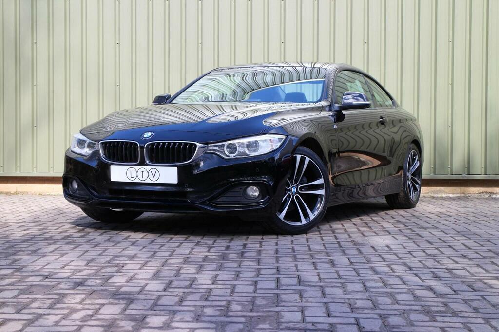 BMW 4 Series 2.0 420D Sport Euro 6 Ss FV66YRN Black #3