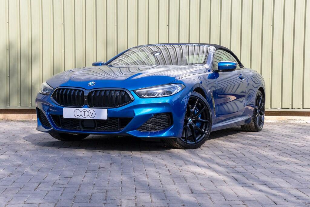 BMW 8 Series 3.0 840D Steptronic Xdrive Euro 6 Ss Blue #3