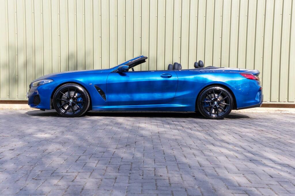 BMW 8 Series 3.0 840D Steptronic Xdrive Euro 6 Ss Blue #4