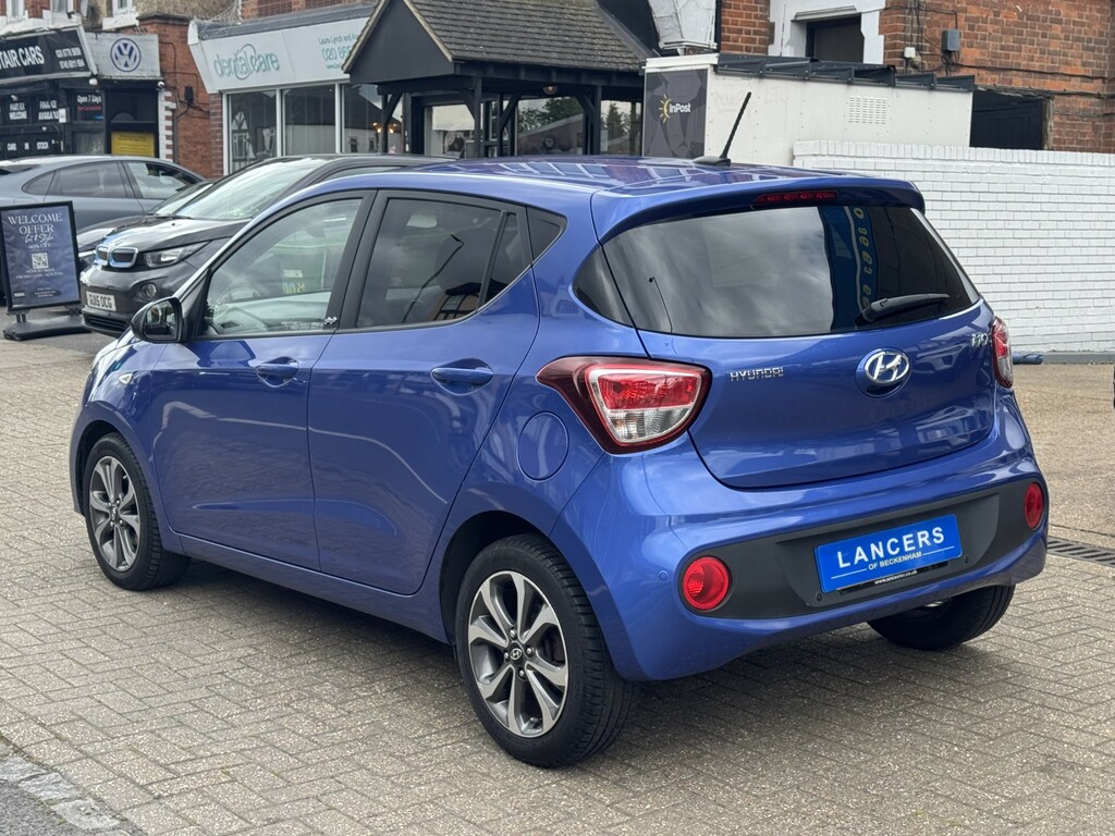 Hyundai I10 1.0 I10 Play 1.0 My20 LX69XJC Blue #3