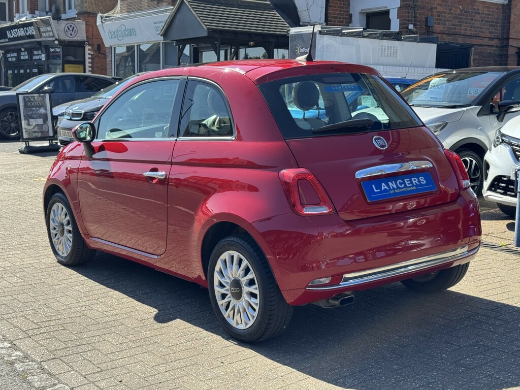 Fiat 500 1.2 1.2 69Hp Lounge EU68ZTD Red #5