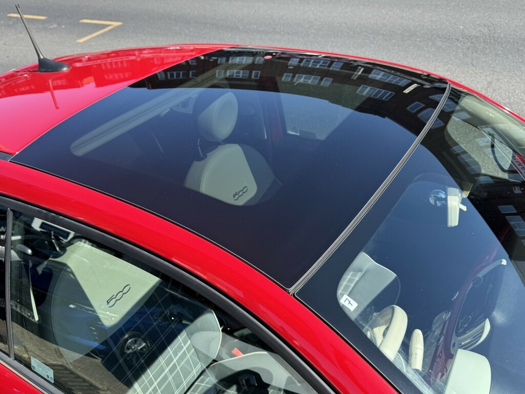 Fiat 500 1.2 1.2 69Hp Lounge EU68ZTD Red #6