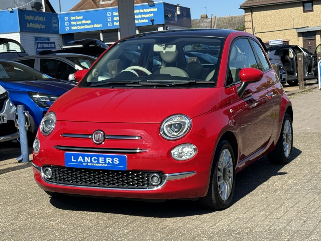 Fiat 500 1.2 1.2 69Hp Lounge Red
