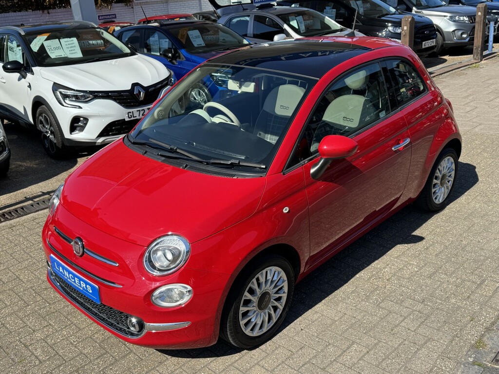 Fiat 500 1.2 1.2 69Hp Lounge EU68ZTD Red #2