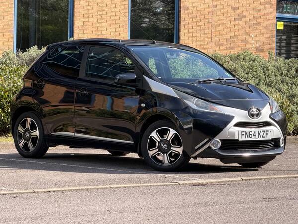 Toyota Aygo 1.0 Vvt-i X-clusiv Euro 5 Euro 5 FN64KZF Black #5