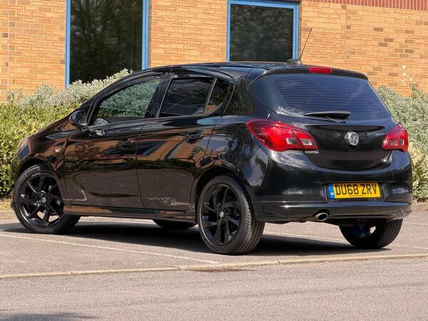 Vauxhall Corsa 1.4I Ecotec Sri VX Line Nav Black Euro 6 DU68ZRV Black #4