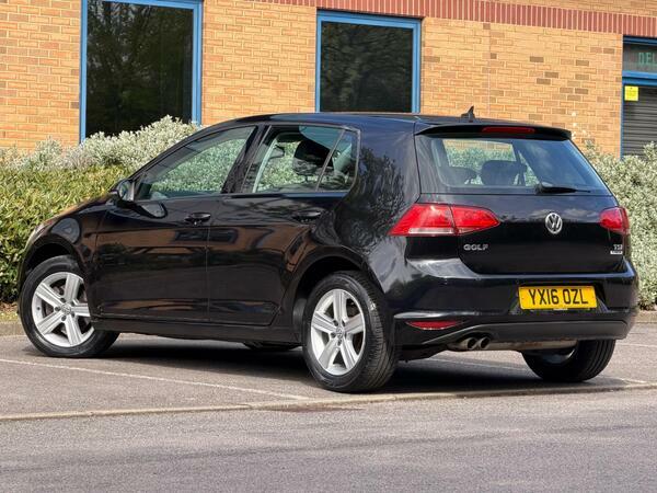 Volkswagen Golf 1.4 Tsi Bluemotion Tech Match Edition Euro 6 Ss YX16OZL Black #4