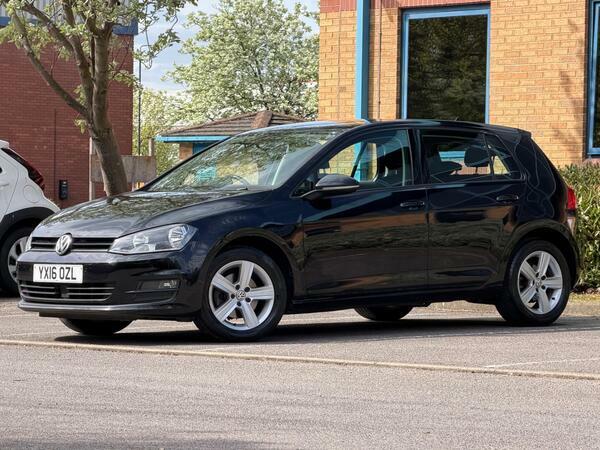 Volkswagen Golf 1.4 Tsi Bluemotion Tech Match Edition Euro 6 Ss YX16OZL Black #3