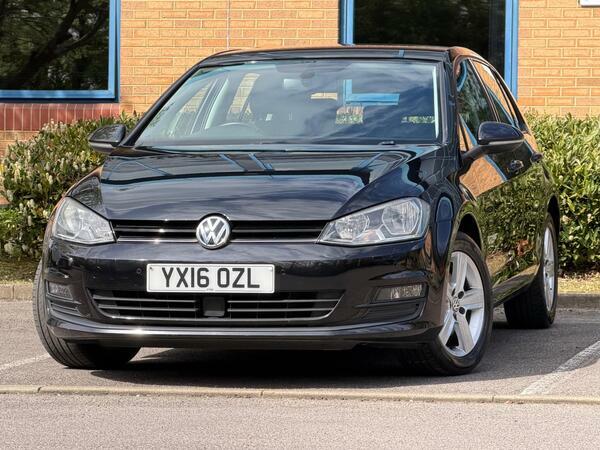 Volkswagen Golf 1.4 Tsi Bluemotion Tech Match Edition Euro 6 Ss YX16OZL Black #2