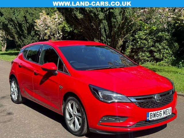 Vauxhall Astra Turbo Sri Nav Hatchback Red
