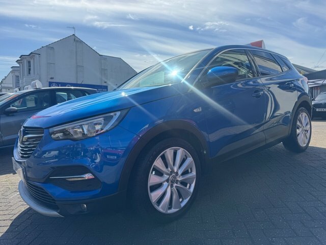 Vauxhall Grandland X 1.2 Turbo Elite Nav FL69NBO Blue #5