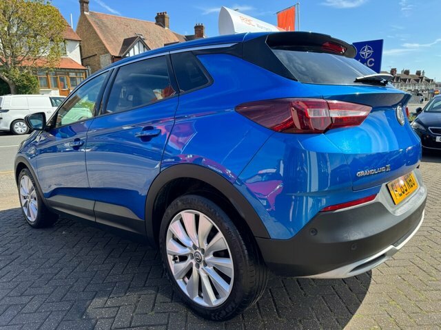 Vauxhall Grandland X 1.2 Turbo Elite Nav FL69NBO Blue #6