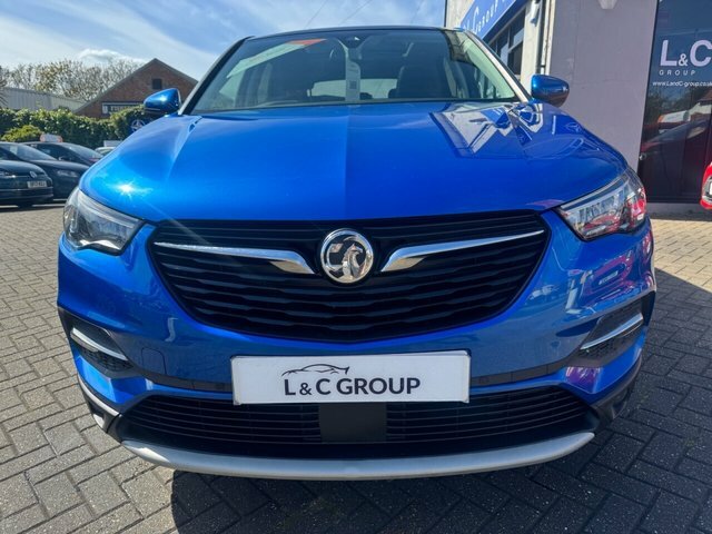 Vauxhall Grandland X 1.2 Turbo Elite Nav FL69NBO Blue #4