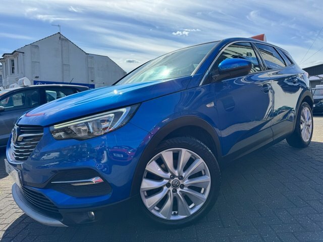 Vauxhall Grandland X 1.2 Turbo Elite Nav FL69NBO Blue #2