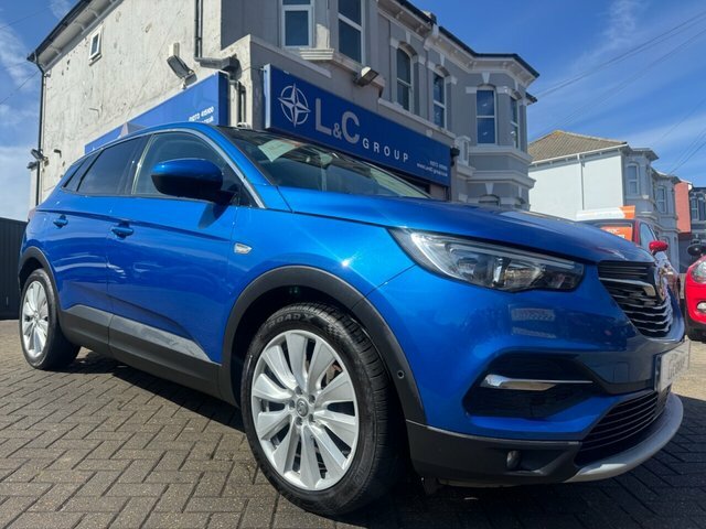 Vauxhall Grandland X 1.2 Turbo Elite Nav FL69NBO Blue #3