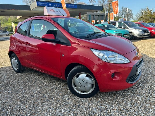 Ford KA 1.2 Edge Air Con Red