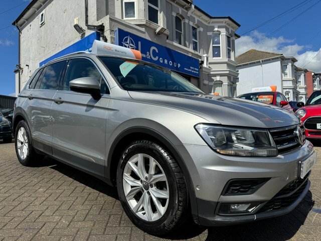 Volkswagen Tiguan 1.4 Tsi 125 Se Navigation Rare Low Mileage P SC18NTT Silver #3