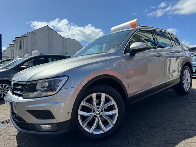 Volkswagen Tiguan 1.4 Tsi 125 Se Navigation Rare Low Mileage P SC18NTT Silver #2