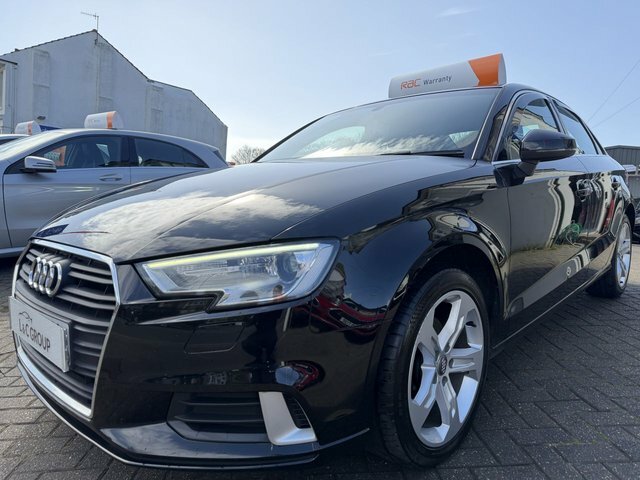 Audi A3 2.0 Tdi 150 Sport Saloon Euro 6 WX18UKH Black #5