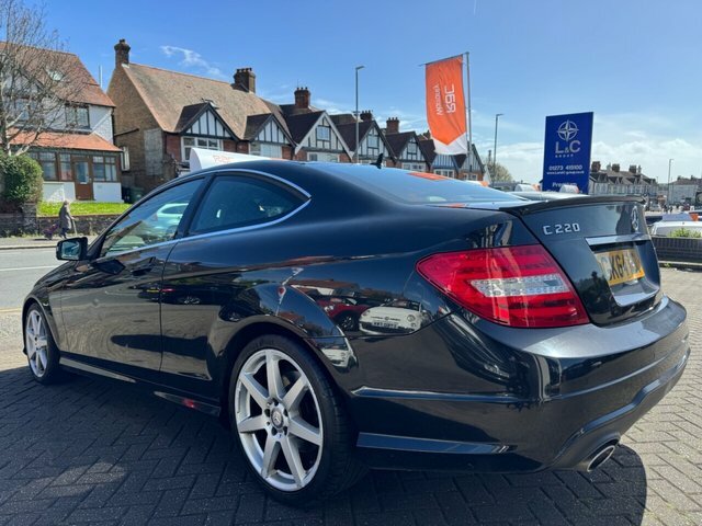 Mercedes-Benz C Class 2.1 C220 Cdi Amg Sport Edition Coupe G-t GK64WSL Black #6