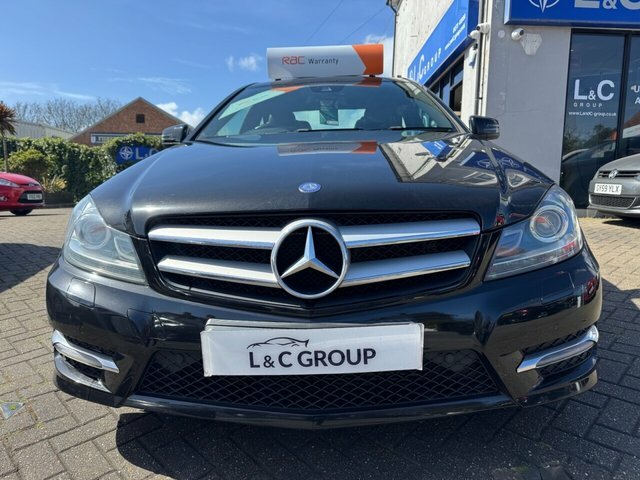 Mercedes-Benz C Class 2.1 C220 Cdi Amg Sport Edition Coupe G-t GK64WSL Black #4