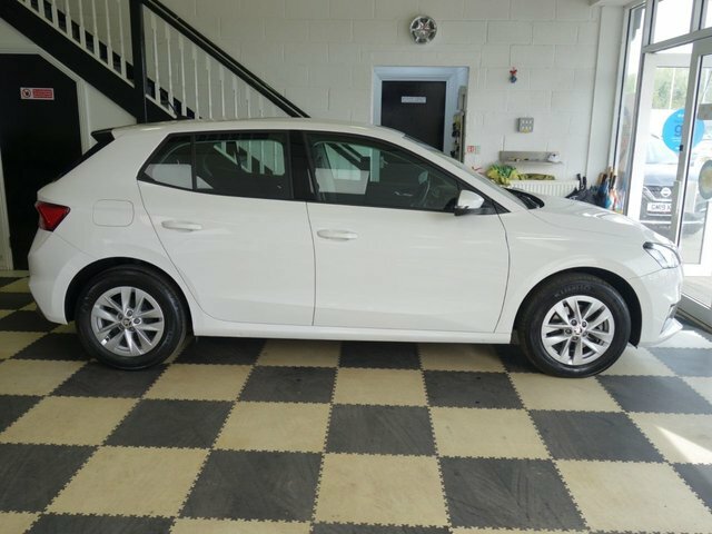 Skoda Fabia Tsi Se Comfort Hatchback HF72XZK White #5