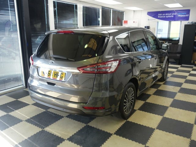 Ford S-Max Ecoblue Titanium Mpv MA68HHG Grey #5