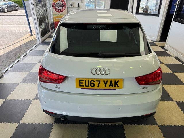 Audi A1 Tfsi Sport Hatchback EU67YAK White #6