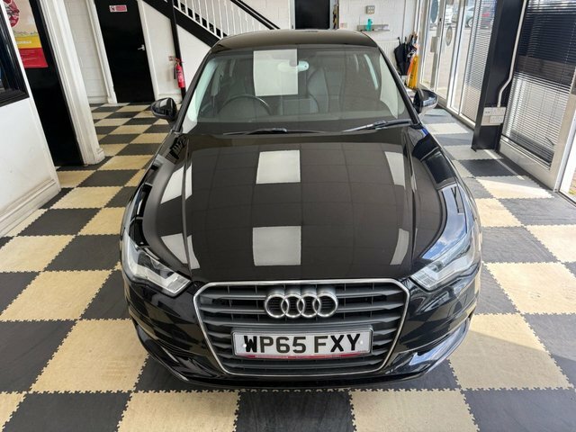 Audi A3 Tdi Sport Saloon WP65FXY Black #2