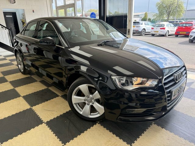 Audi A3 Tdi Sport Saloon WP65FXY Black #3